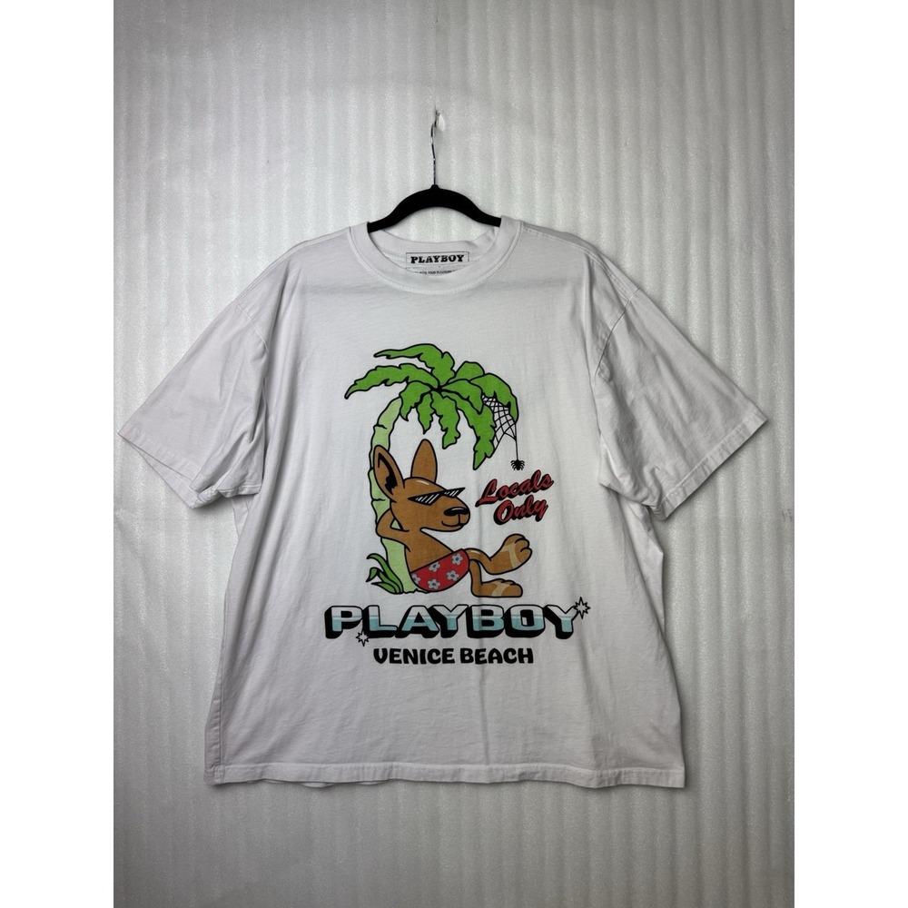 Venice Beach Playboy Collab T Shirt Locals Only Pacsun Sz. XL Surf Beach Summer